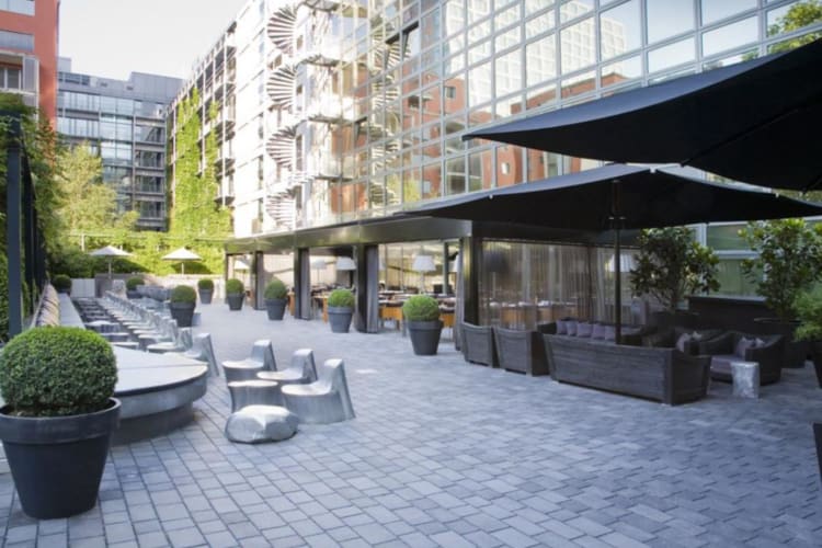 Exterior seating